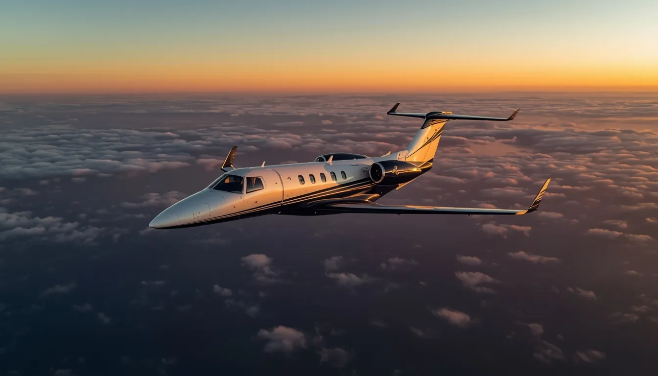 Light jet private charter Los Angeles to Las Vegas California